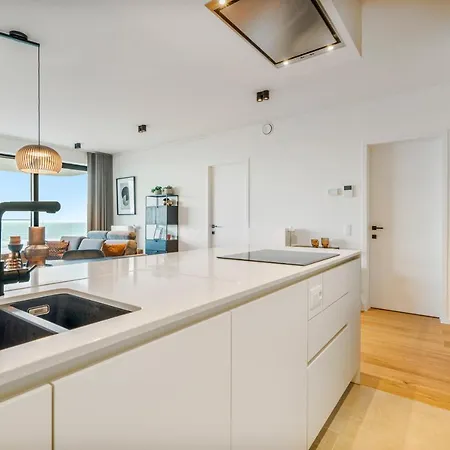 Appartement -the One- Verbazingwekkend Nieuwbouwapp Zeezicht